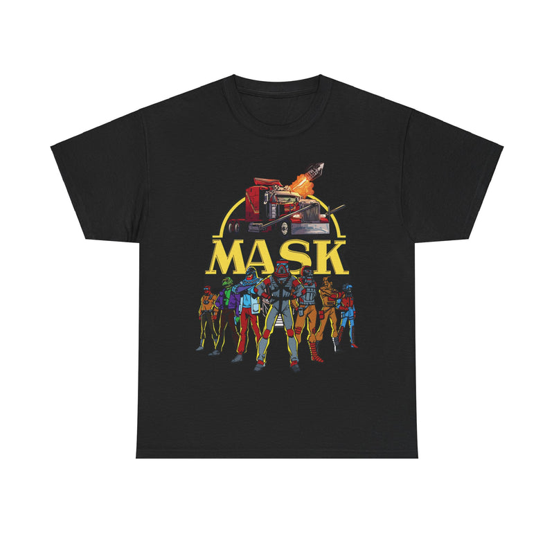 Load image into Gallery viewer, MASK Mobile Armored Strike Kommand TV Show T-shirt
