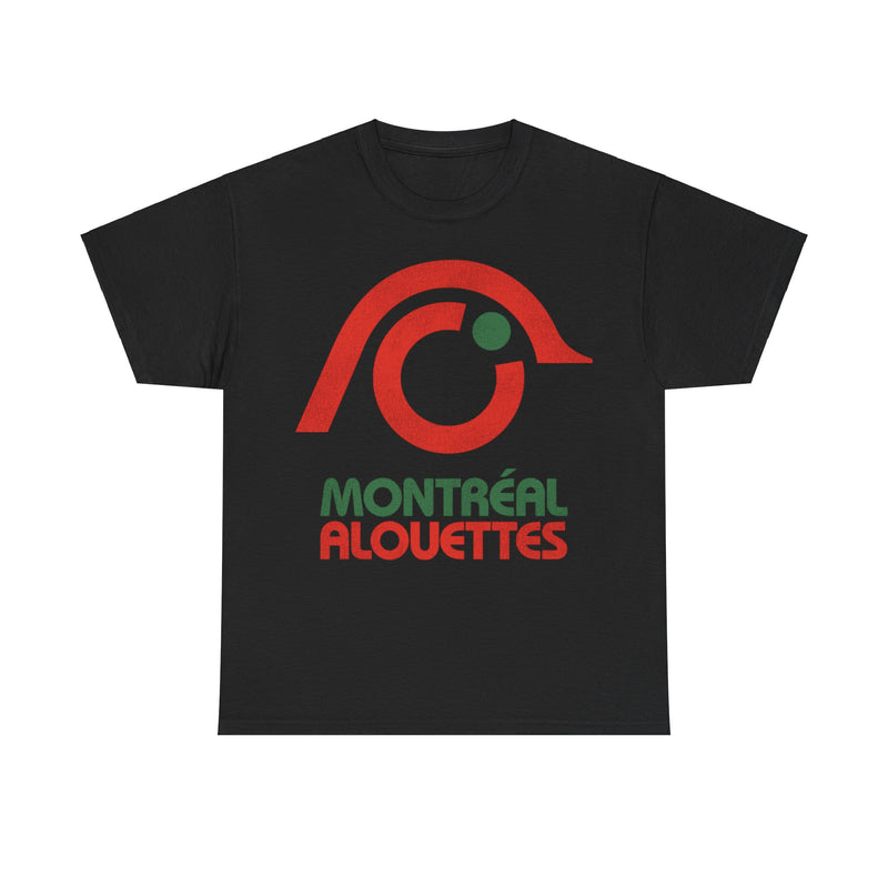 Load image into Gallery viewer, Montreal Alouettes Red Green Logo Nostalgic Football T-shirt
