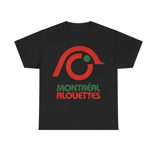 Montreal Alouettes Red Green Logo Nostalgic Football T-shirt