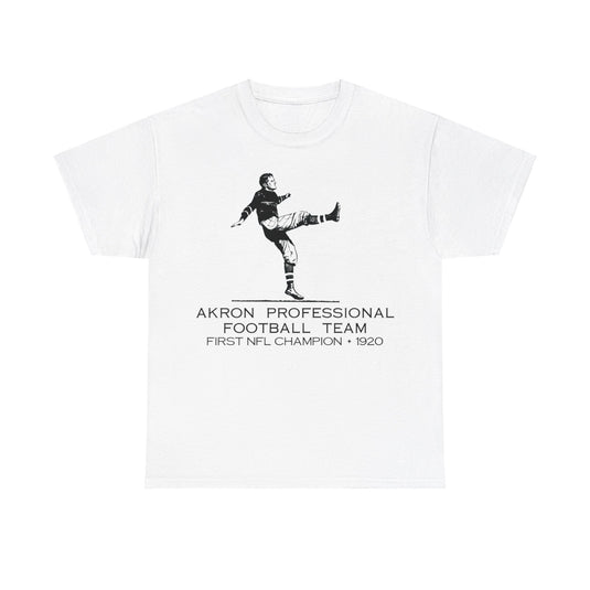 Akron Pros 1920 Champion Ohio Football Team T-shirt