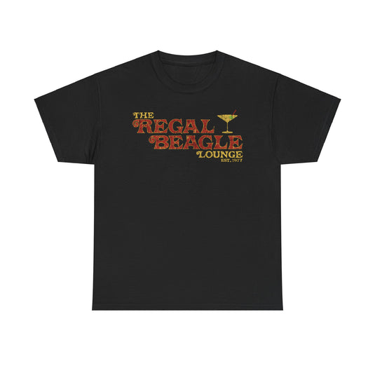 The Regal Beagle Lounge 1977 Three's Company Bar TV Show T-shirt