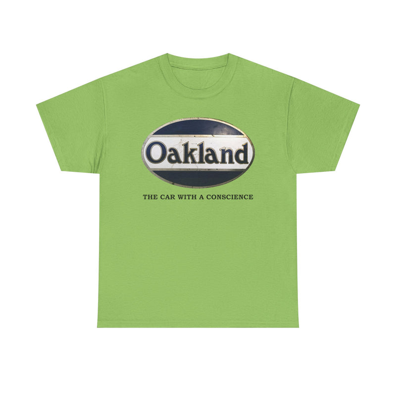 Load image into Gallery viewer, Oakland The Car With A Conscience Pontiac Predecessor T-shirt
