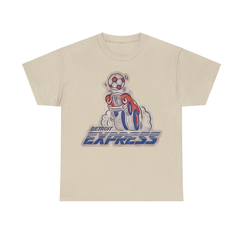 Load image into Gallery viewer, Detroit Express Logo Michigan Soccer Team T-shirt
