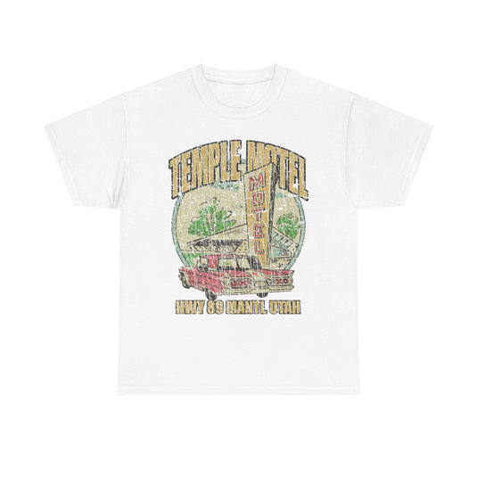 Temple Motel Manti Utah 1959 Hwy 89 T-shirt