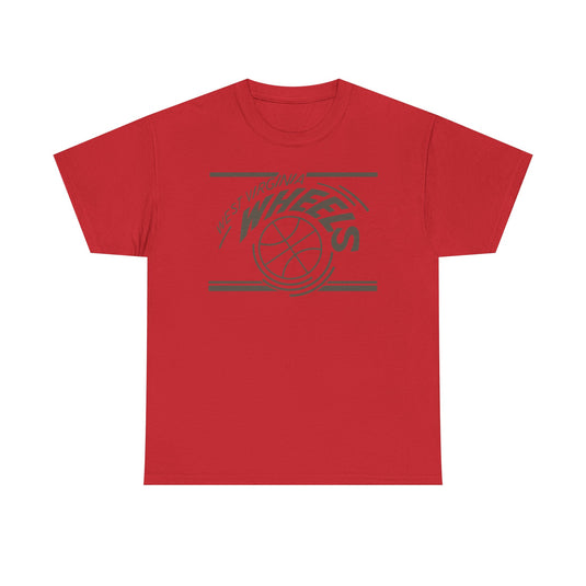 West Virginia Wheels Basketball 1978 All-American Alliance T-shirt