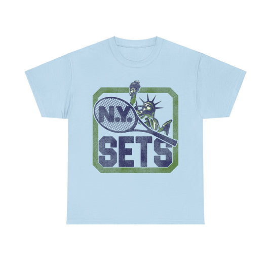 New York Sets Tennis Team Retro Nostalgic T-shirt