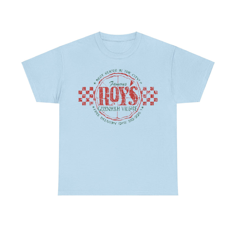 Load image into Gallery viewer, Famous Roys Pizza 1991 Restaurant Distressed Print T-shirt
