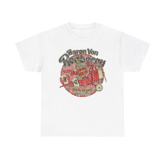 Baron Von Redberry Quaker Oats Cereal Mascot T-shirt