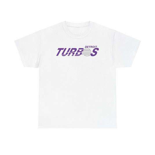 Detroit Turbos Michigan Major Indoor Soccer League 1989-1994 T-shirt