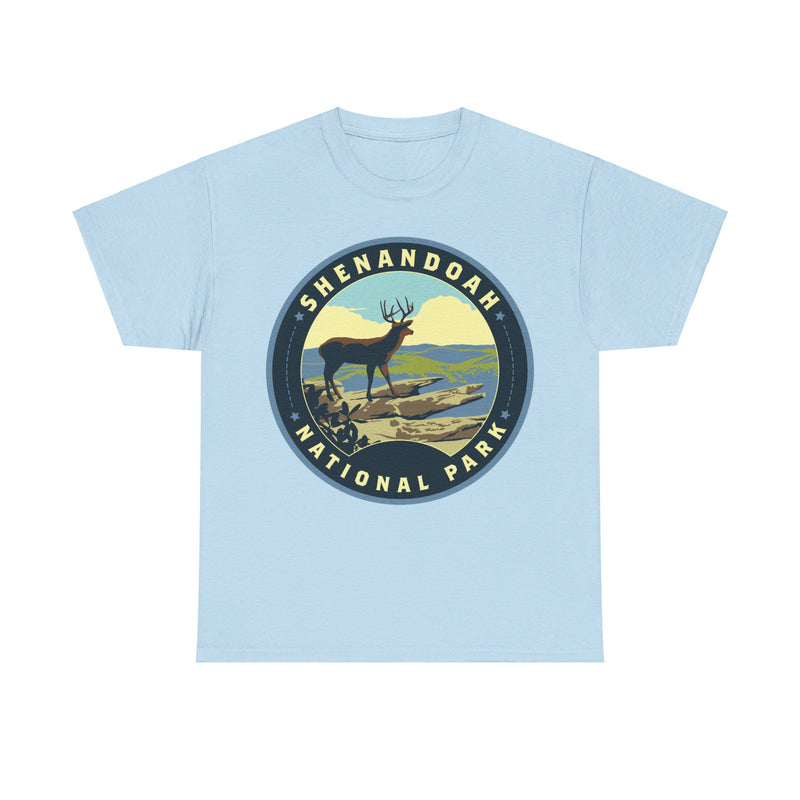 Load image into Gallery viewer, Shenandoah National Park Virginia Round Logo T-shirt
