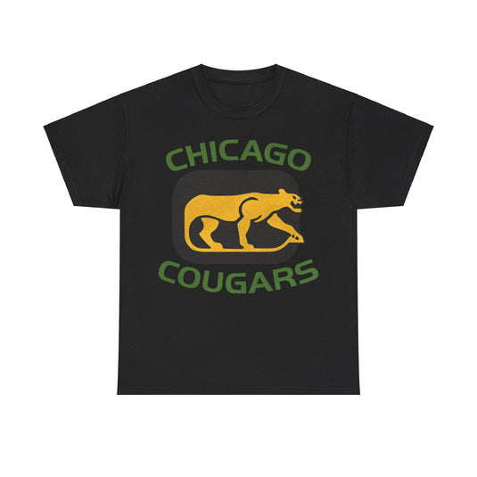 Chicago Cougars Illinois Ice Hockey T-shirt