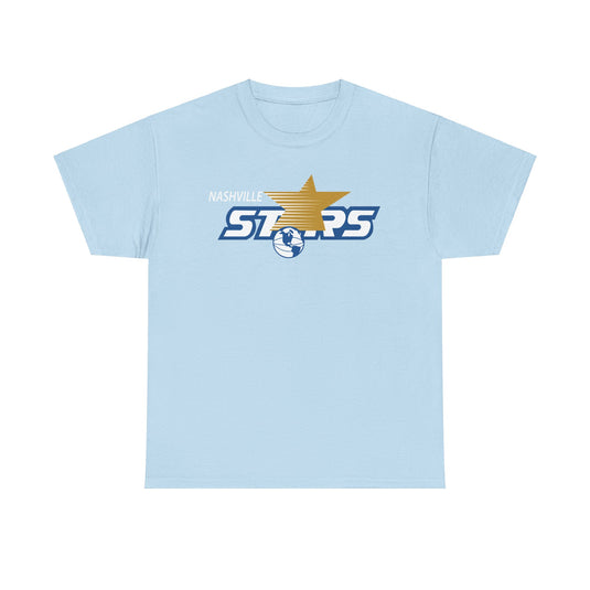 Nashville Stars Tennessee World Basketball League 1992 T-shirt