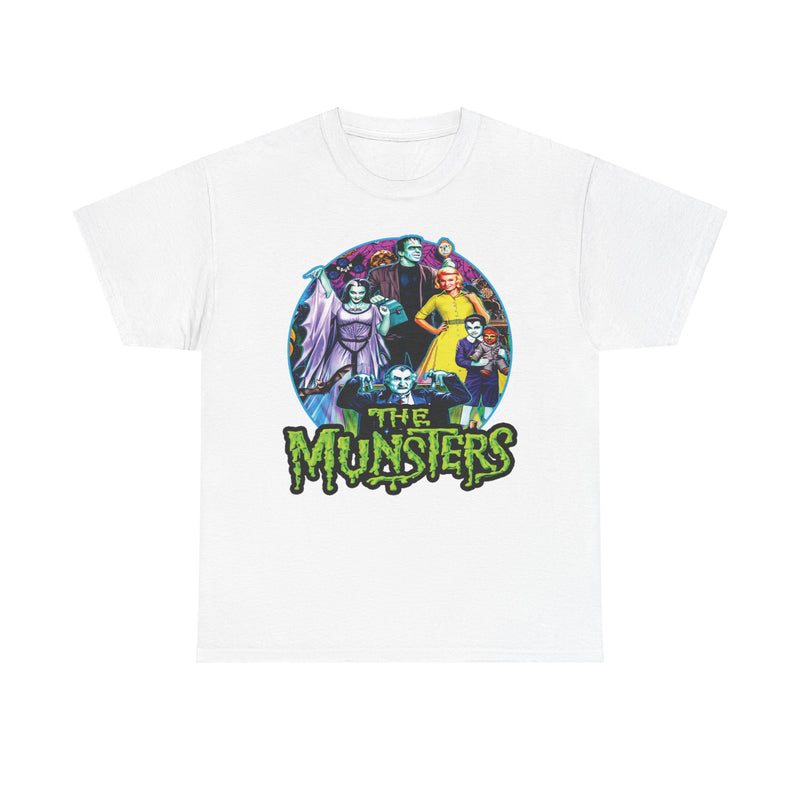 Load image into Gallery viewer, The Munsters 1964 Frankenstein Vampire Werewolf TV Show T-shirt
