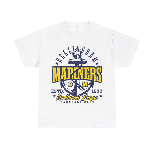 Bellingham Mariners Est 1977 Washington Baseball T-shirt