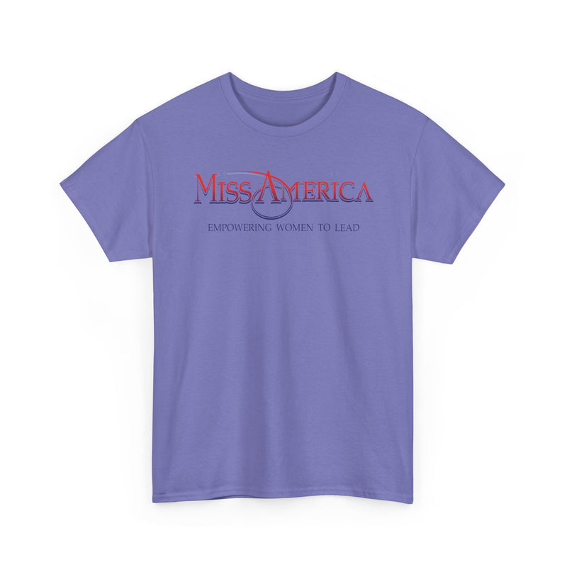 Load image into Gallery viewer, Miss America Empowering Women To Lead T-Shirt Pageant Logo Tee

