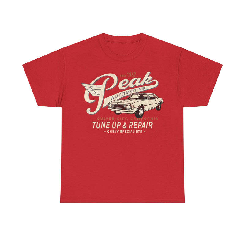 Load image into Gallery viewer, Peak Automotive Est 1967 California Tune Up Repair T-shirt
