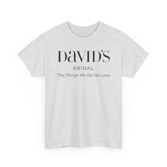 David's Bridal T-Shirt - Bankrupt Wedding Store Logo Tee - Bridal Chain