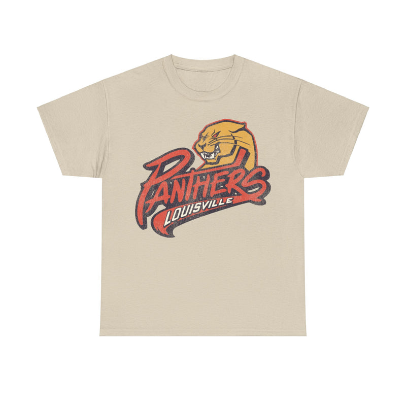 Load image into Gallery viewer, Louisville Panthers Hockey Team Nostalgic Logo T-shirt
