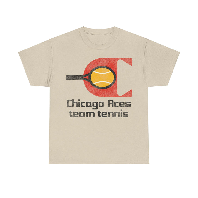 Load image into Gallery viewer, Chicago Aces Logo Team Tennis Retro Nostalgic T-shirt
