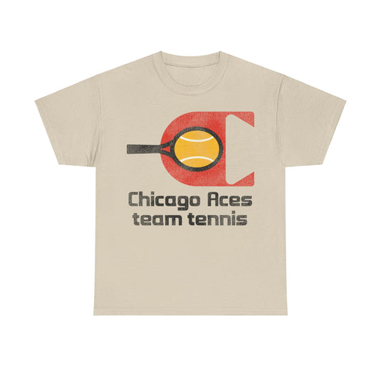 Chicago Aces Logo Team Tennis Retro Nostalgic T-shirt