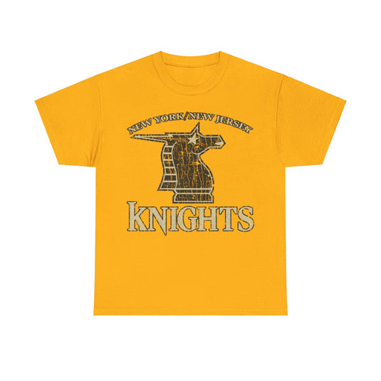 New York New Jersey Knights Football Team T-shirt