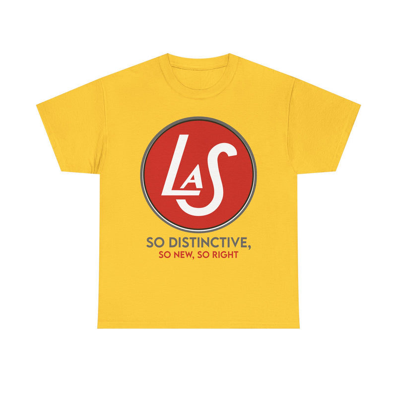 Load image into Gallery viewer, LaSalle So Distinctive So New So Right Red Circle Logo T-shirt
