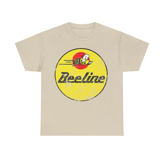 Bee Line Gas Station Logo Sign Car T-shirt