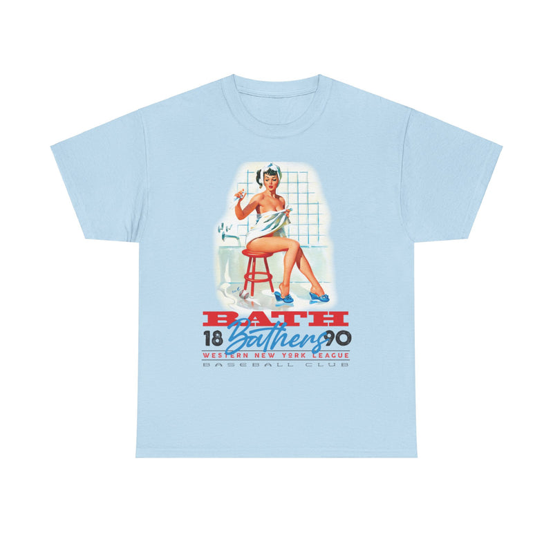 Load image into Gallery viewer, Bath Bathers Est 1890 New York Baseball T-shirt
