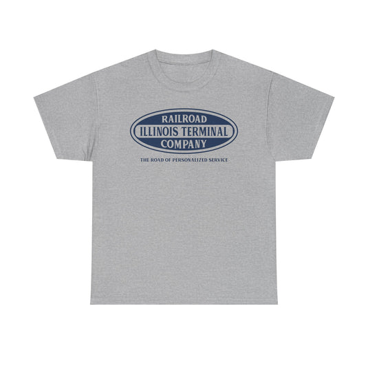 Illinois Terminal Personalized Service Railroad Logo Train T-Shirt