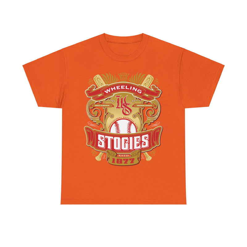 Load image into Gallery viewer, Wheeling Stogies Est 1877 West Virginia Baseball T-shirt
