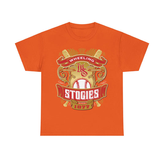 Wheeling Stogies Est 1877 West Virginia Baseball T-shirt