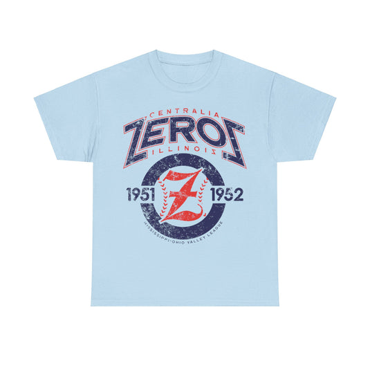 Centralia Zeros Est 1951 Illinois Baseball Team T-shirt