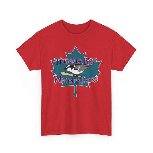 Thunder Bay Whiskey Jacks Canada Baseball 1993-1998 T-shirt