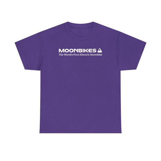 MoonBikes T-Shirt Bankrupt Electric Snowbike Company Defunct Logo Tee