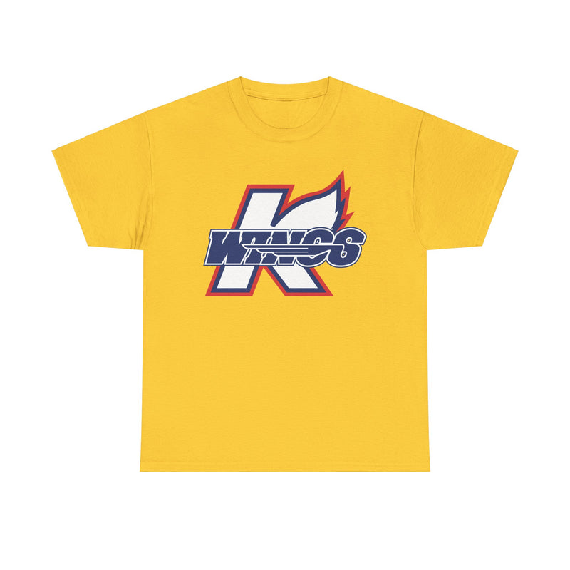 Load image into Gallery viewer, Kalamazoo Wings Michigan Hockey 1974-1995 T-shirt
