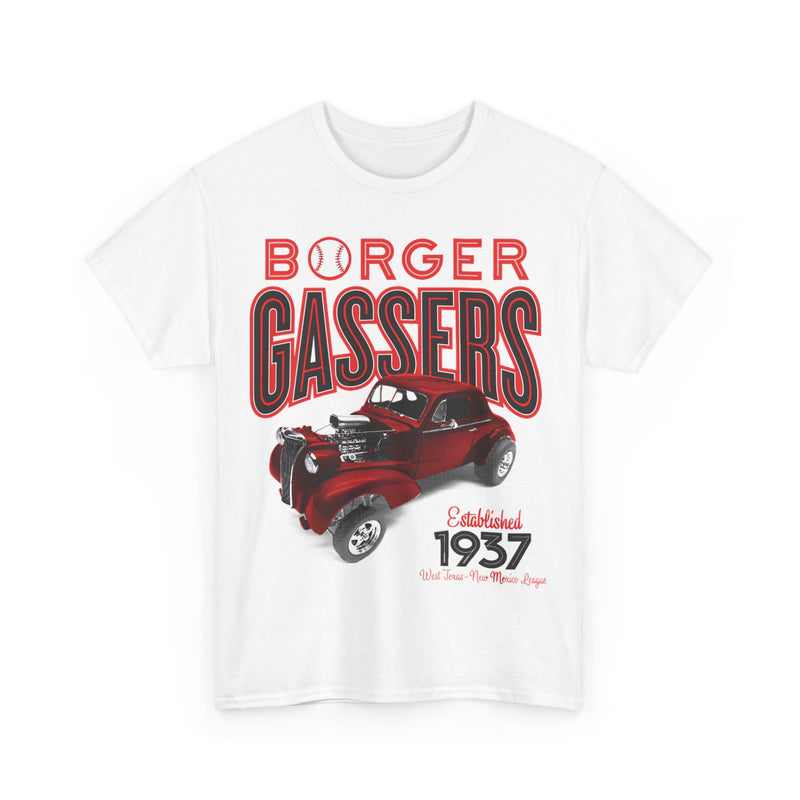 Load image into Gallery viewer, Borger Gassers Est 1937 Texas Baseball T-shirt
