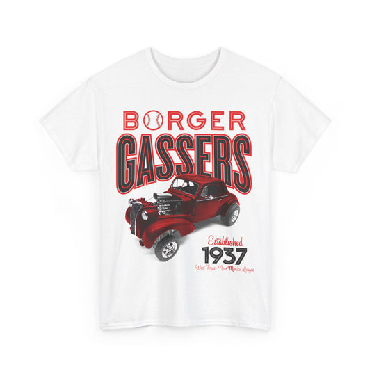 Borger Gassers Est 1937 Texas Baseball T-shirt