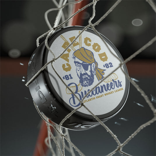 Cape Cod Buccaneers Est 1981 Massachusetts Hockey Puck