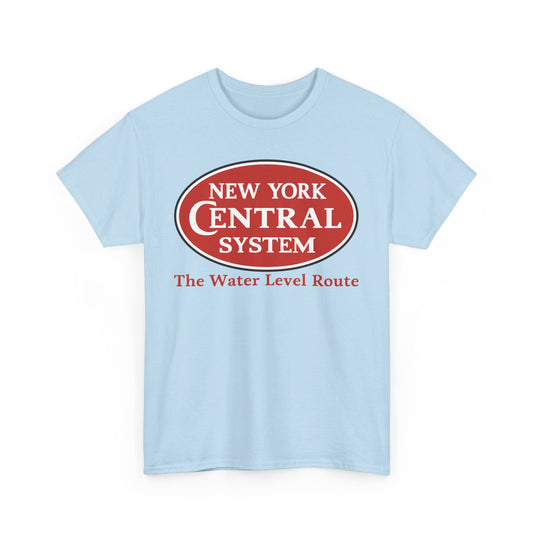 New York Central Water Level Route Railroad Logo Vintage T-Shirt