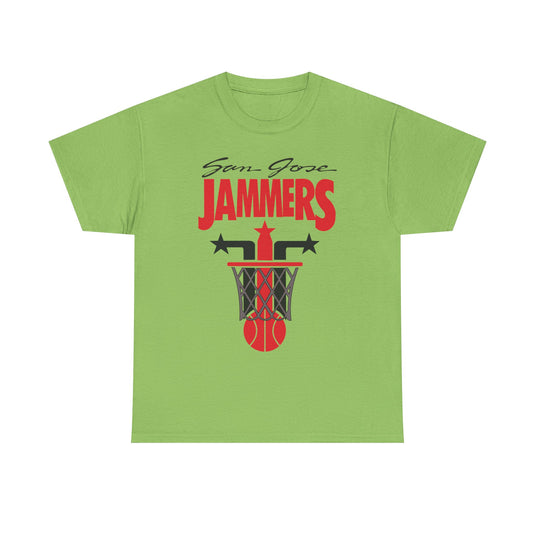 San Jose Jammers California Basketball 1989-1991 T-shirt