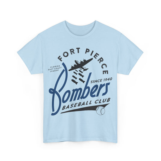 Fort Pierce Bombers Est 1940 Florida Baseball T-shirt