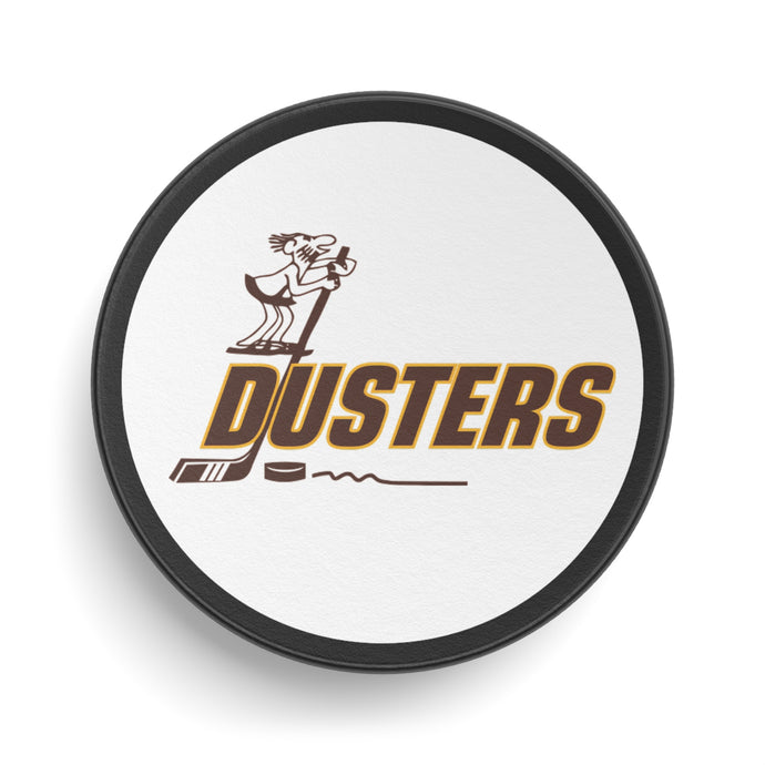 Binghamton Dusters New York Hockey Puck