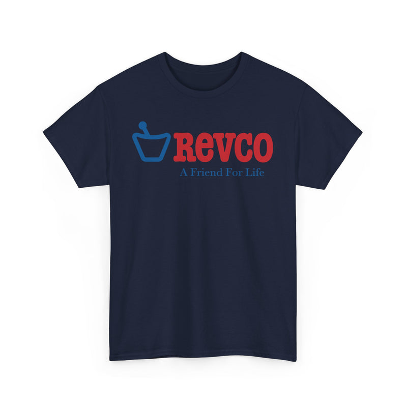 Load image into Gallery viewer, Revco A Friend For Life Defunct Pharmacy Chain T-Shirt
