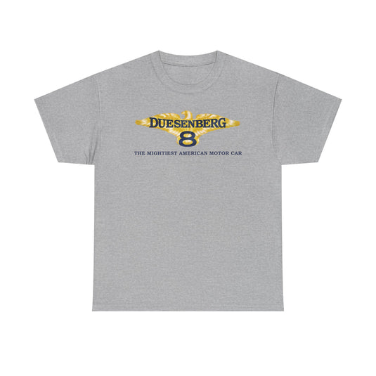 Duesenberg 8 The Mightiest American Motor Car Eagle T-shirt