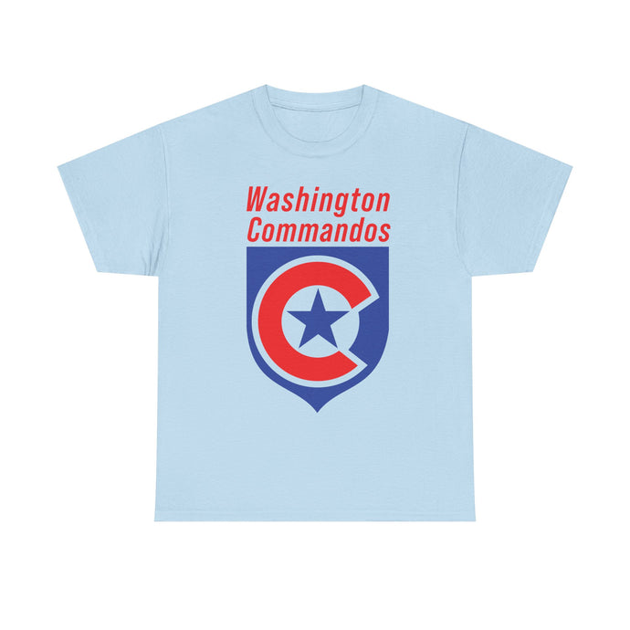 Washington Commandos Arena Football 1987 1990 T-shirt