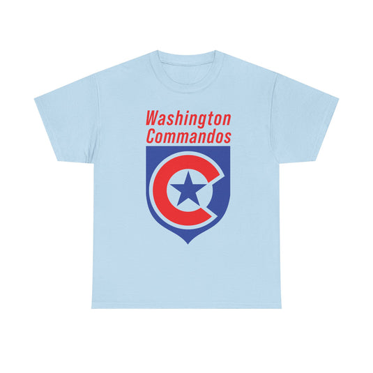 Washington Commandos Arena Football 1987 1990 T-shirt