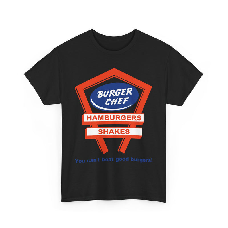 Load image into Gallery viewer, Burger Chef T-Shirt - You Cant Beat Good Burgers - Defunct Fast Food
