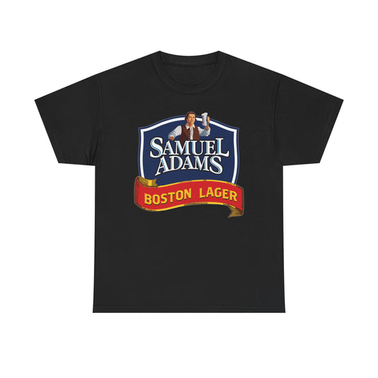 Samuel Adams Boston Lager Beer Logo Massachusetts T-Shirt