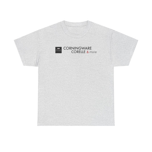 CorningWare Corelle T-Shirt - Classic Kitchenware Company Logo Tee