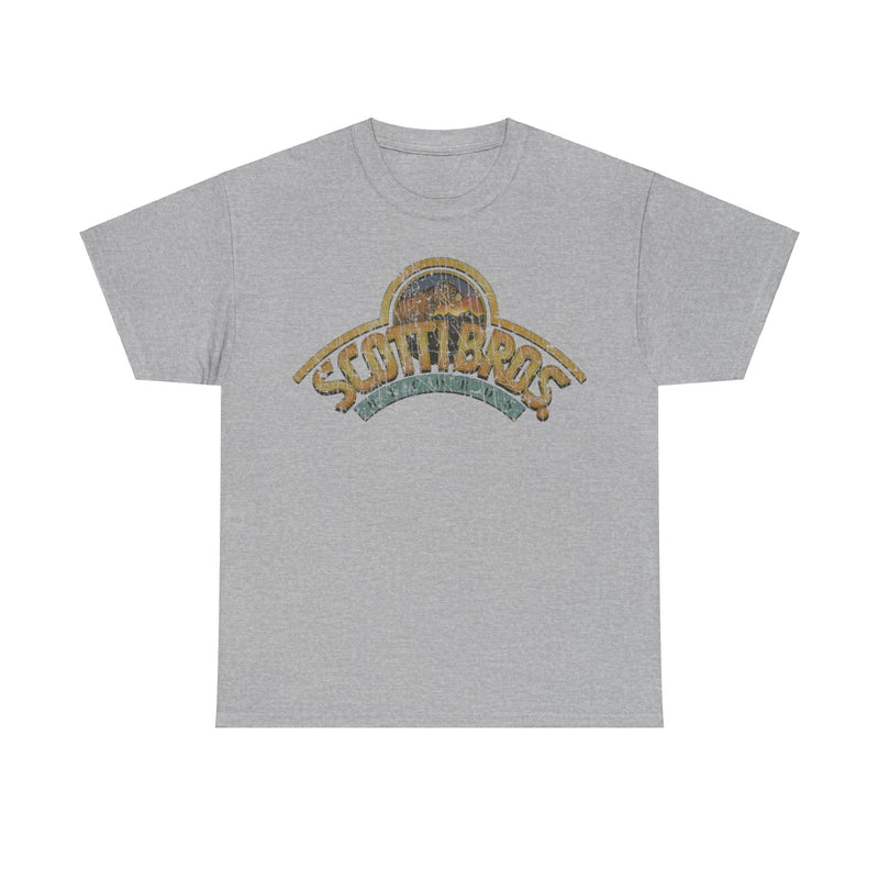 Load image into Gallery viewer, Scotti Brothers Records 1974 Store Distressed Print T-shirt
